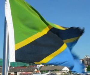 пазл Флаг Танзании